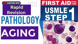 Rapid Revision Pathology  Aging 4  First Aid USMLE Step 1 in UrduHindi [upl. by Anis]