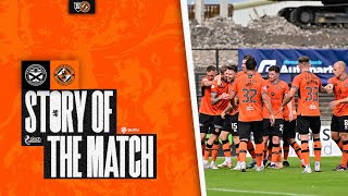 Ayr United 03 Dundee United  Story of the Match [upl. by Idnarb165]