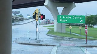 Texas flooding Officials preparing for more rain flooding in the Houston area [upl. by Preciosa158]