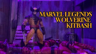 Marvel Legends Wolverine Kitbash and Mezco head swap [upl. by Willabella]