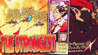 MAX ATTACK DEMIURGE IS THE STRONGEST UNIT IN GRAND CROSS HISTORY 7DSGC [upl. by Fine381]