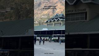 Beautiful HRTC Bus Stand Rampur Bushahr digitaltrekker hrtc shortvideo shorts youtubeshorts [upl. by Aseneg120]