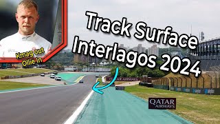 F1 Brazil GP 2024  Track Changes f1 f1news brazilgp [upl. by Heimlich]