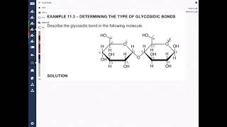 The Glycosidic Bond Carbohydrate Chemistry Made Easy [upl. by Ala790]