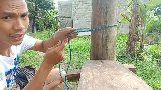 how to make timber hitch very easy [upl. by Krauss432]