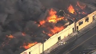 Seaside Heights New Jersey Boardwalk Fire Officials Investigate Blaze [upl. by Anicul]