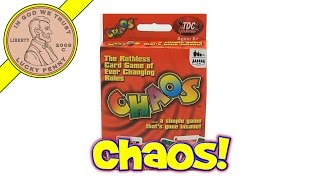 How To Play The Game Chaos Card Game  A Simple Game Thats Gone Insane TDC Games [upl. by Lebasi184]