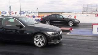 335i vs E55 AMG [upl. by Button]