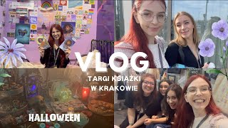 Vlog  Krakowskie Targi Książki halloween i book haul 🌸📚 [upl. by Asseral]