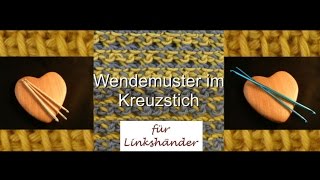 Wendemuster im Kreuzstich für Linkshänder [upl. by Veriee]