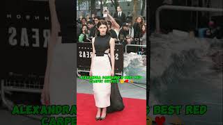 Beautiful ♥️alexandradaddario actress redcarpet redcarpetfashion fashion hollywood outfit [upl. by Ursas]