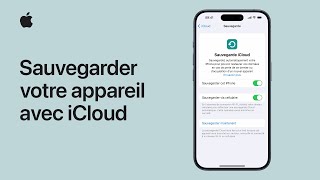 Sauvegarder votre iPhone avec iCloud  Assistance Apple [upl. by Jc]