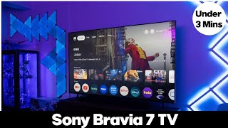 Sony Bravia 7 TV Review [upl. by Marian]