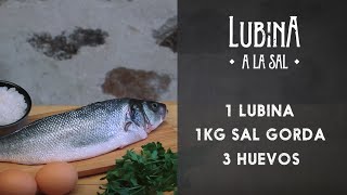 Lubina a la sal [upl. by Revned]