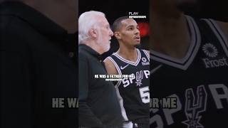 Dejounte Murray Said This About Coach Pop 🤝🏀 [upl. by Bernadina]