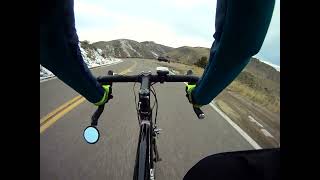 Descending Golden Colorados Lookout Mountain on 12182023 [upl. by Ative]