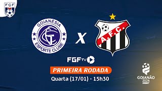 Ao vivo  Goianésia EC X Anápolis FC  Campeonato Goianão 2024 [upl. by Octavla495]