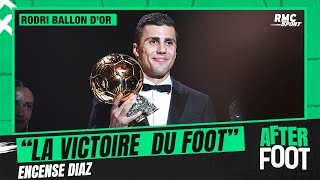 Ballon dor à Rodri  quotCest le football des nobodys qui a gagnéquot encense Diaz [upl. by Akemaj]