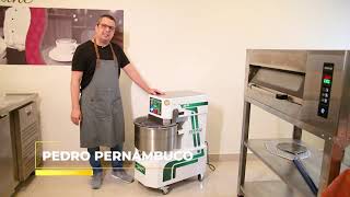 Amassadeira Espiral AR 25 Reemaq A melhor escolha para massas de pizza e pão [upl. by Chantal]