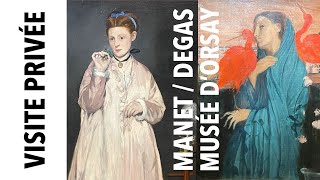 Visite privée Exposition Manet  Degas au musée dOrsay [upl. by Corotto]