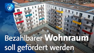 Bundesregierung will günstigen Wohnraum fördern [upl. by Clark880]