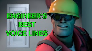 Engineers Best Voice Lines TF2 [upl. by Nylorac344]