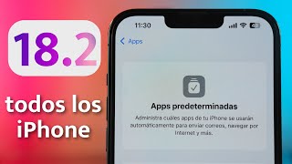 iOS 182  20 Novedades para todos los iPhone [upl. by Navert471]