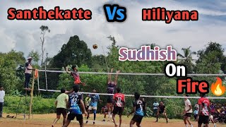 quotVolleyball Fever Hiliyana vs Santhekatte – Under19 Championship Actionquot [upl. by Airotnes]