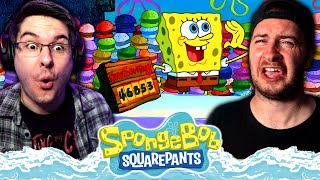 SPONGEBOB SQUAREPANTS Season 2 Episode 5 REACTION  WormyPatty Hype [upl. by Naletak229]