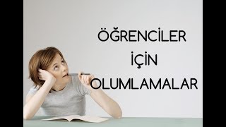 Öğrenciler İçin Olumlamalar [upl. by Caria3]