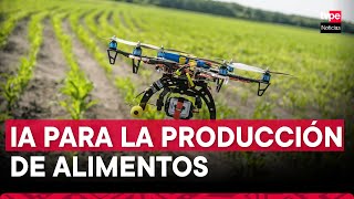 Innovación en agroindustria Unalm presenta proyecto con IA para optimizar producción de alimentos [upl. by Ahsiakal189]