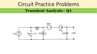 Transient analysis  Question no 1 [upl. by Nawud692]