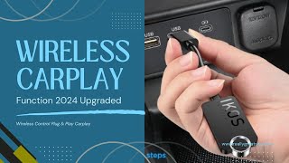 Wireless Control Plug amp Play Carplay [upl. by Nyledam]