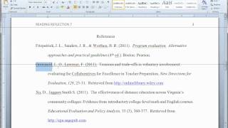 Formatting APA Figures in MS Word [upl. by Wedurn]