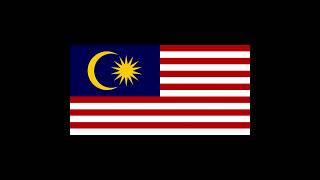 With Closed Captions Anthem of Malaysia  Negaraku My Country [upl. by Garrik]