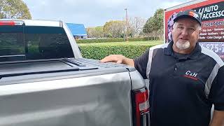 Truck Covers USA American Roll Cover with Tslot on a 22 Ram with Rambox amp Multi Function Tailgate [upl. by Dinin]