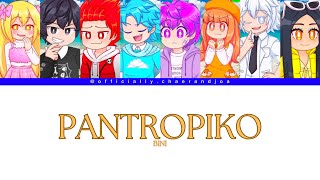 If The Squad Sang Pantropiko by BINI Lyric Video [upl. by Lashoh]