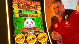 RECORD BREAKING JACKPOT On Million Dollar Dragon Link  250 BETS [upl. by Wolfgang]