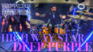 DEEP PURPLE HIGHWAY STAR DRUM COVER jeangonzalezdrummer [upl. by Theadora999]