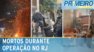 RJ confrontos em comunidades deixam 7 suspeitos mortos e 5 feridos  Primeiro Impacto 270224 [upl. by Elehcor]