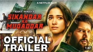 Sikandar ka Muqaddar  New Indian Movie Sikandar ka Muqaddar Review  Hindi Movie Sikandar Muqaddar [upl. by Ailicec38]