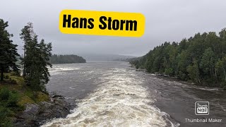 Hans ekstremvær I Norge  Hans storm in NorwayNoruegaNorwegen Norvègeノルウェー 挪威 [upl. by Veronique]