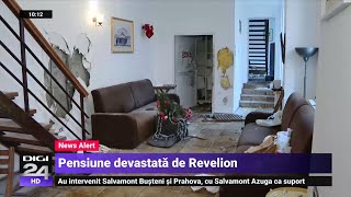 Pensiune din București devastată de Revelion Proprietar „Pagubele se ridică la 2030000 de euro” [upl. by Ihsar]