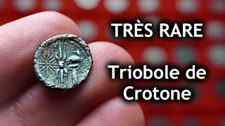 TRÈS RARE MONNAIE GRECQUE  Triobole de Crotone Coin Presentation 140 [upl. by Avalsorim]