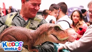 Jurassic Quest Indoor Park Dinosaur Tour [upl. by Eelahs]