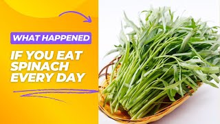 What Happens When You Eat Water Spinach Every Day [upl. by Ennayhs]