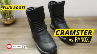 Cramster FLUX Touring Boots by RYNOX  First Impressions rynox touringbootsrynoxgearscramster [upl. by Ahsekar172]