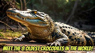 Meet the 8 Oldest Crocodiles in the World [upl. by Amzaj]