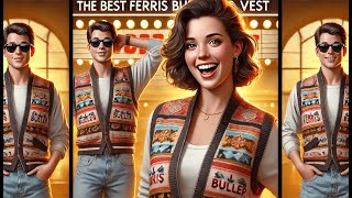 🎬 costumebase Save Ferris Bueller Vest Day Off Costume  Best Ferris Bueller Vest 🍿 [upl. by Solley]