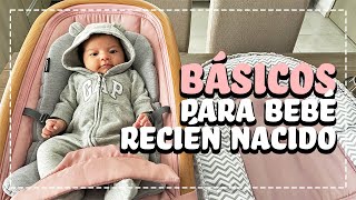 Cosas necesarias para un RECIEN NACIDO 👶🏻  Esenciales para tu bebé [upl. by Lleira]